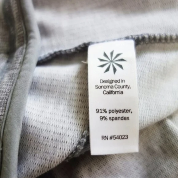 Athleta Techie Terry Athletic Skirt Size (M Tall) Heathered Gray EUC - Picture 7 of 7